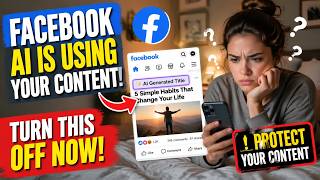 Facebook Is Using Meta AI and *YOUR* Content to Create more Ad Revenue - Turn This OFF NOW!