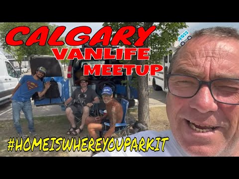#VanLife Meet Up in Calgary Alberta