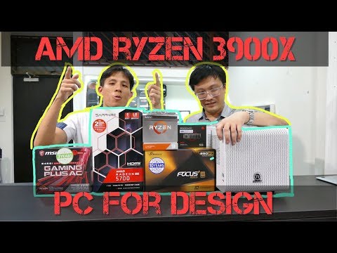 Insane AMD Ryzen Mini-ITX Design PC 2019! (Ryzen 9 3900x & 5700 w/Benchmarks)