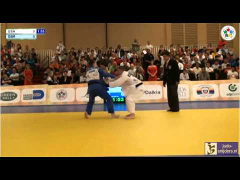 Judo 2013 Wold Championship Miami Cadets: Diaz (USA) - Miles (GBR) [-55kg] bronze