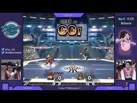 Project Melbourne 3 - Kaiza (Roy, Falco) vs. Cunchy (C. Falcon) Project M Losers R2