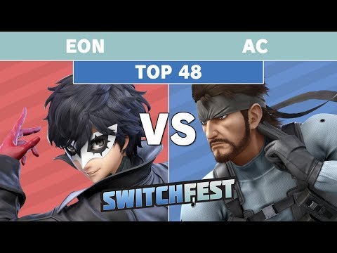 SwitchFest 2019 - Eon (Joker) Vs. AC (Snake) Top 48 - Smash Ultimate