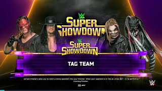 WWE 2K25 FULL MATCH - Kane & Undertaker vs. Fiend & Balor - Dark Arts Showcase!