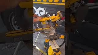 FIRST LOOK 👀 NEW 54v 305mm (12”) Mitre Saw from Dewalt! (DCS781) 👍 #welovetools #dewalt