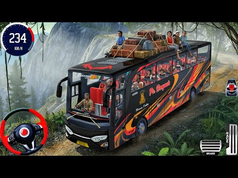 New Bus Simulator 2026 - Offroad Indian School Bus Driver - Bus Game Android Gameplay
