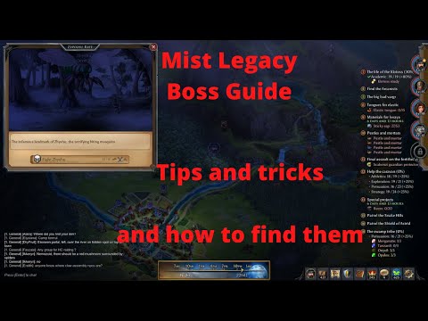 Mist Legacy  boss guide Bosses 1-4