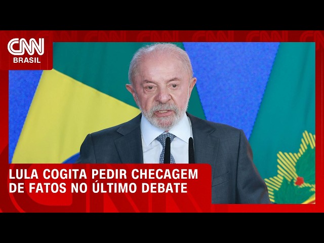 Campanha de Lula cogita sugerir checagem de fatos em último debate | CNN PRIME TIME