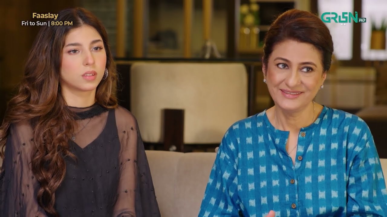 Faaslay Episode 04 ( Best Moment 04 ) Ali Ansari - Saboor Aly | Green TV Entertainment