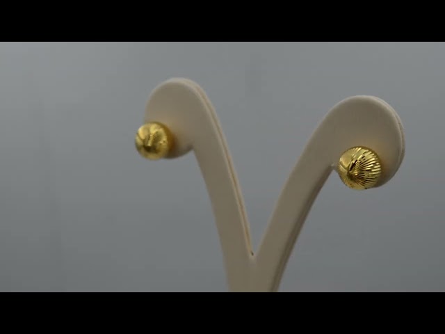 حلق ذهب عيار 18