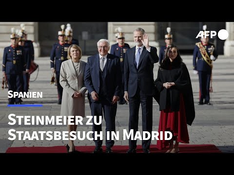 Steinmeier zu historischem Staatsbesuch in Spanien | AFP