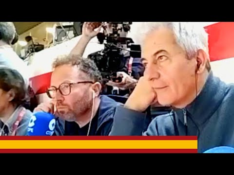 Manolo Lama reacciona al gesto de los seguidores del Athletic durante el himno en la final de Copa: "El menos"