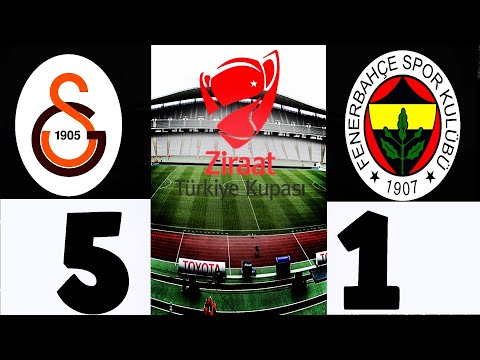 Galatasaray 5-1 Fenerbahçe (11/5/2005 TR.Kup.Final) Full Match
