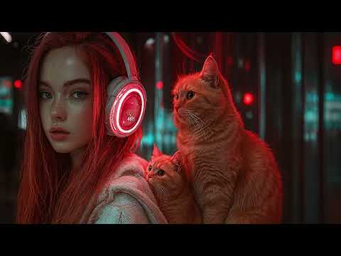 Echoes of Red Neon | Cyberpunk Synthwave Instrumental | CydoMusic
