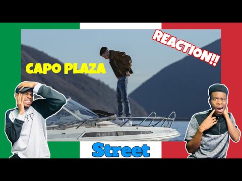 Capo Plaza - Street (Official Music Video) New Italian Drill 2021 - REACTION VIDEO!