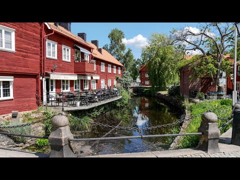 Eksjö - Schwedens bestbewarhrte Holzstadt und die Skurugata-Schlucht