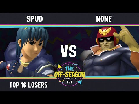The Off Season - Top 16 Losers - Spud (Marth) VS GG | n0ne (Captain Falcon) - SSBM Melee