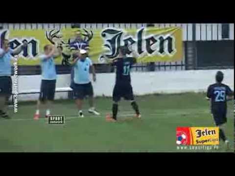 JSL 2014/15: 3.Kolo: Voždovac - Rad 1:6 (0:4)