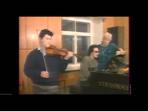 A .Melnikov -Markatov.  Rehearsal fragment with Vadim Repin( violin)