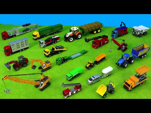Kinderspielzeugautos Siku,Feuerwehr,Polizei,Kettenbagger,Lastwagen,Dumper,ADAC,Traktoren für Kinder