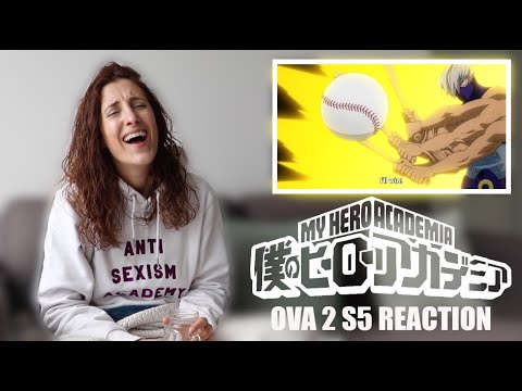 MY HERO ACADEMIA OVA "HERO LEAGUE BASEBALL" REACTION
