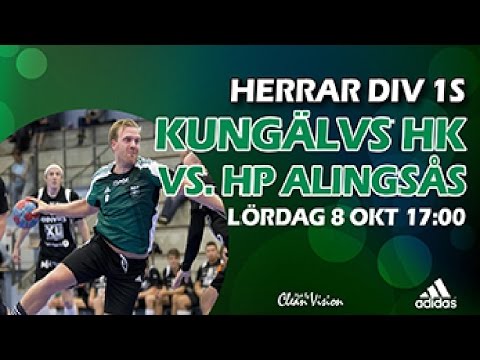 Herrar Div 1S Kungälvs HK vs. HP Alingsås