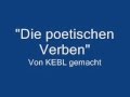 Die poetischen Verben 