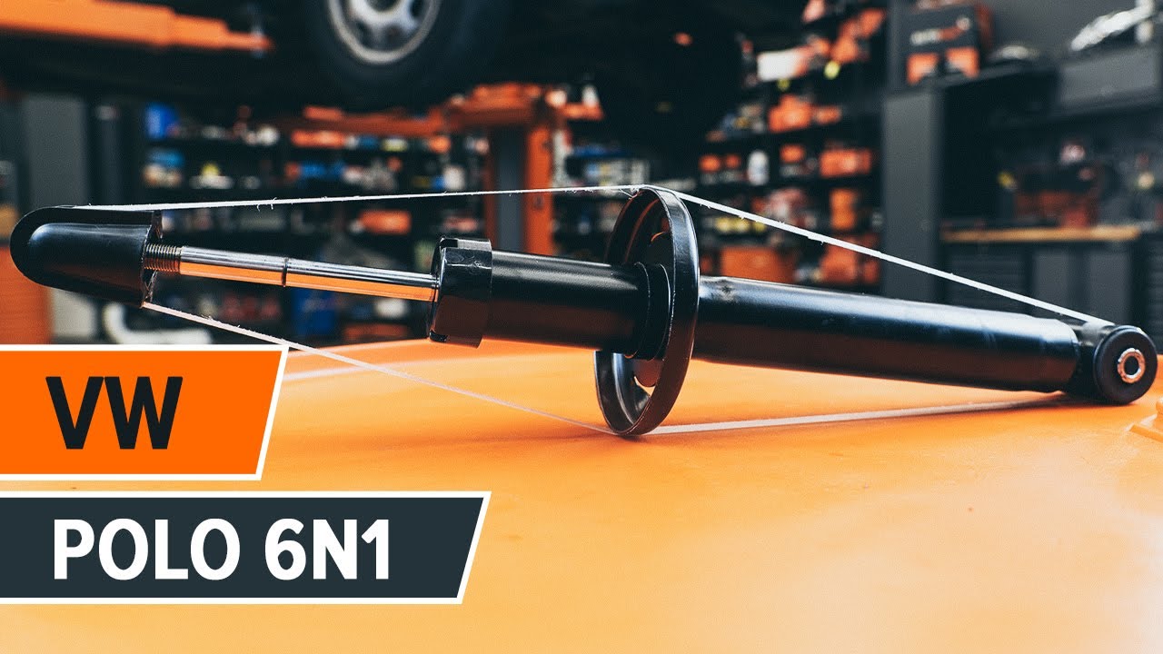 Kuidas vahetada VW Polo 6N1 taga-vedruamort – õpetus