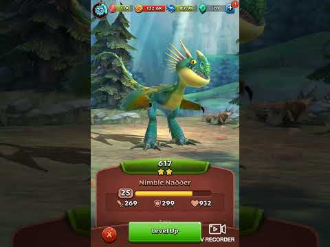 ASMR Nimby the Deadly Nadder sounds (Dragons Titan Uprising)