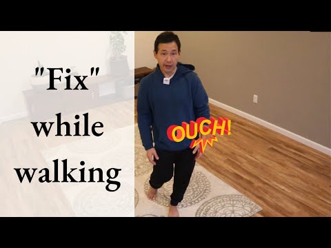 Fix Tronchanteric Bursitis (Hip Bursitis) while walking | Feldenkrais Style