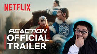 Avatar The Last Airbender Official Trailer REACTION!