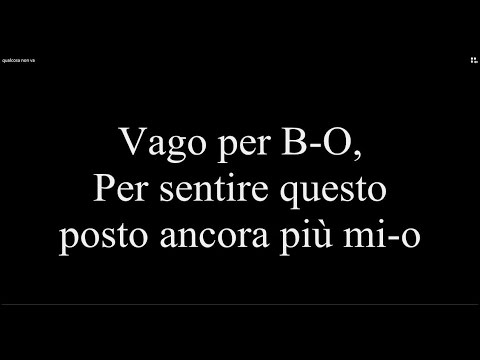 Claver Gold feat. Angie - C'è qualcosa che non va [TESTO]