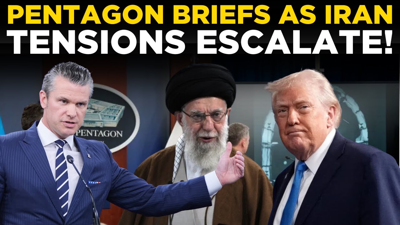 LIVE: Trump DECLARES WAR On IRAN? US Military EMERGENCY Briefing At Pentagon Amid Houthi Strikes