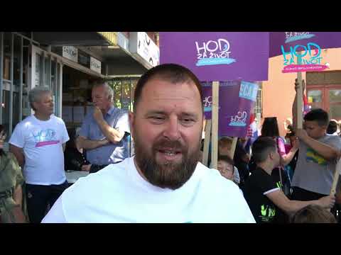 Imotski, Hod za život, 21. 5. 2022. - izjava Stipe Čelan