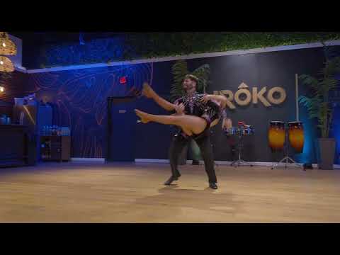 Nacho y Belen at Irôko's Fuego Salsa & Bachata Social