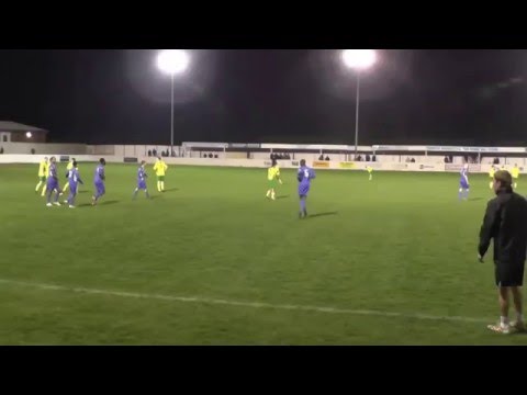 Jacob Hazel scores 1st goal for Frickley Athletic F C  2 v 1 Stourbridge 87