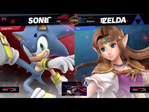 HyperX Arena 5 Year Anniversary | SSBU | Wrath (Sonic) vs Ven (Zelda) - Losers Semis