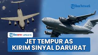 Jet Militer AS Kirim Sinyal Darurat saat Menuju Zona Perang Iran, Pengiriman Senjata Trump Terancam