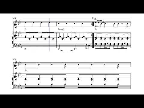 COLDPLAY - The Scientist // FRENCH HORN & PIANO