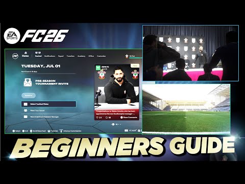 EA FC 26 Career Mode Startup Guide | Beginner’s Walkthrough of Every Screen