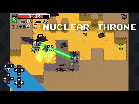 CRAZY BULLET HELL INDIEBOX GAME NUCLEAR THRONE — UpUpDownDown Plays