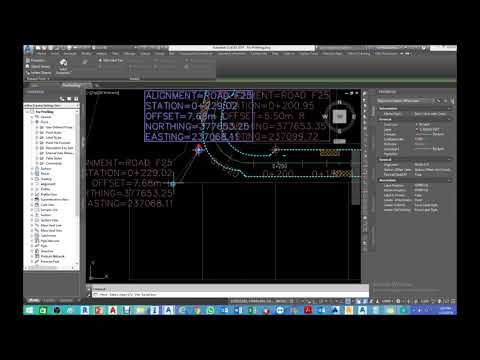 LESSON 28 CIVIL 3D - ALIGNMENT LABELS