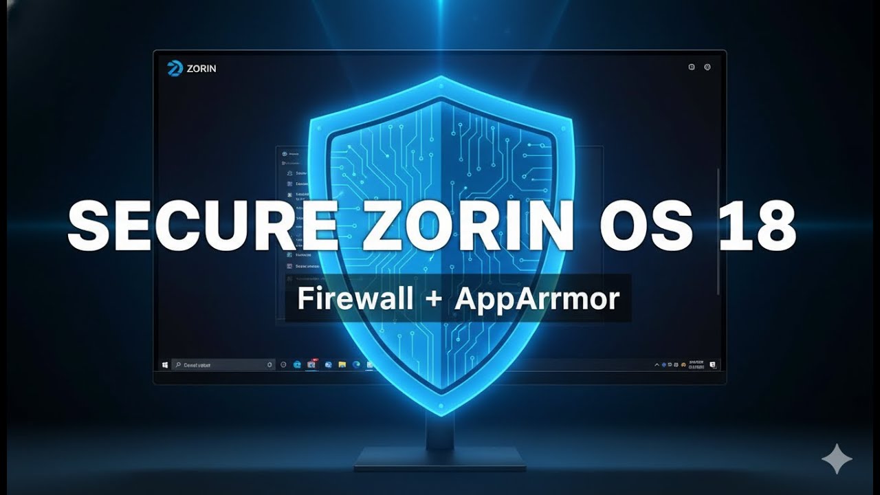 Secure Zorin OS 18 Pro — Firewall & AppArmor Made Simple | Keep Your Linux Safe!