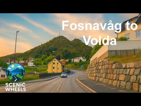 Fosnavåg to Volda Coastal Road Trip | West Norway 4K