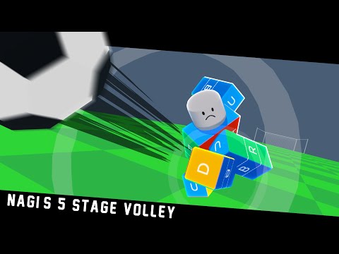 Nagi's Five Stage Volley Goal | Roblox Animation