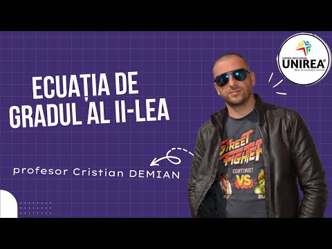 Ecuatia de gradul al doilea