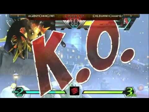 Canada Cup 2013 UMVC3 Grand Finals!!! Chris G vs Filipino Champ -  Ultimate Marvel vs Capcom 3