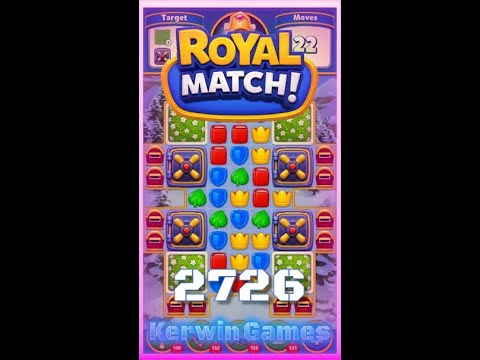 Royal Match Level 2726 - No Boosters Gameplay