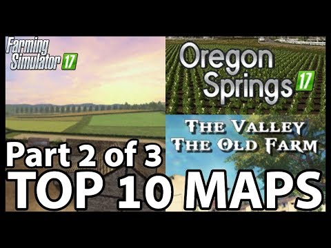 TOP 10 MOD MAPS | Part 2 of 3 | FS17 (4K)