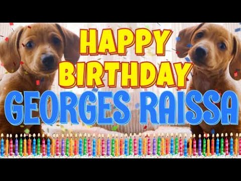 Happy Birthday Georges Raissa! ( Funny Talking Dogs ) What Is Free On My Birthday
