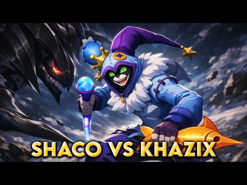 Shaco vs Kha'Zix AP Jungle 7 Kills Assassin Mind Games | League of Legends